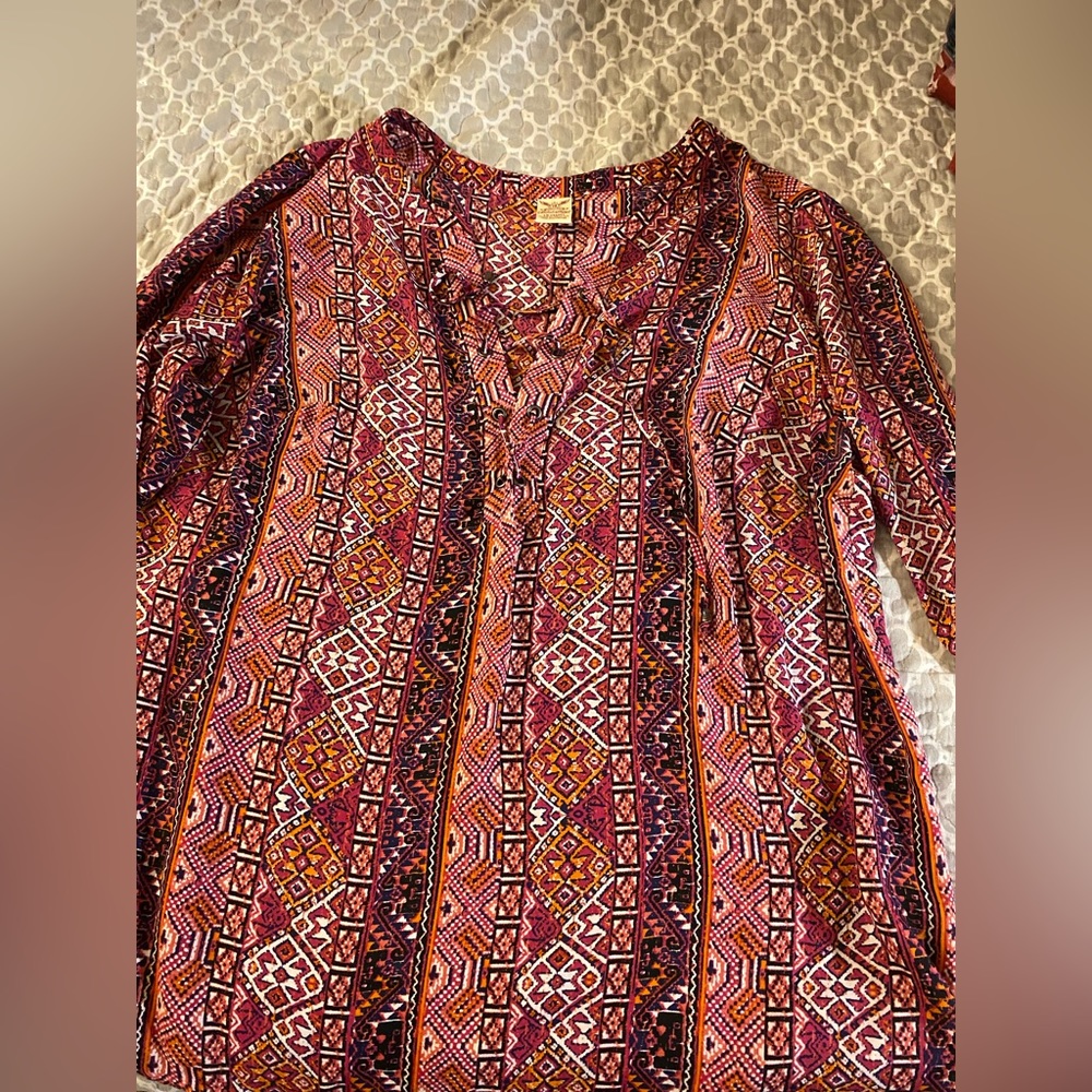 Pretty print blouse - Picture 5 of 5